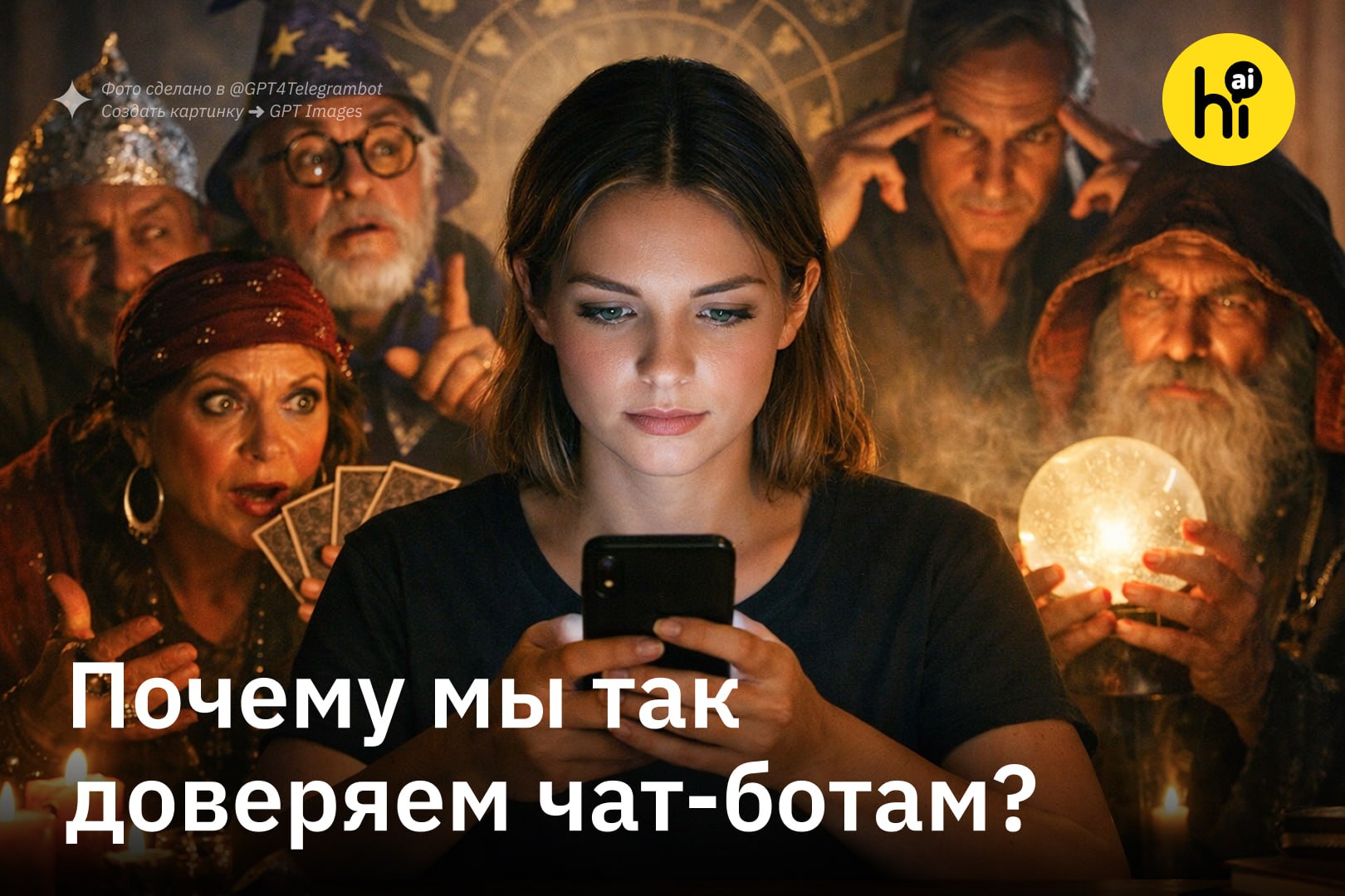 🔮 Люди, которые верят в гороскопы, столь же слепо доверяют ИИ